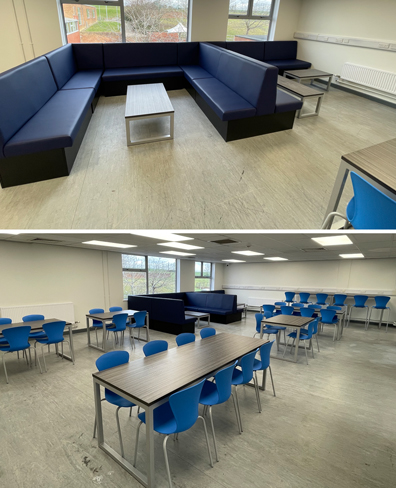 Crea Chair, Urban Tables and Ava Booths